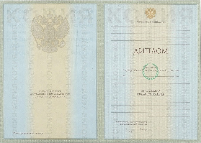 Диплом маркетолога 2003-2008 года
